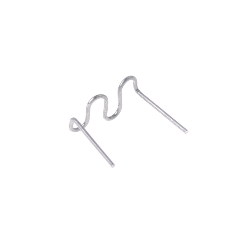 

100 Pcs/Set Precut 0.8mm Flat Hot For Plastic Stapler Repair Welder