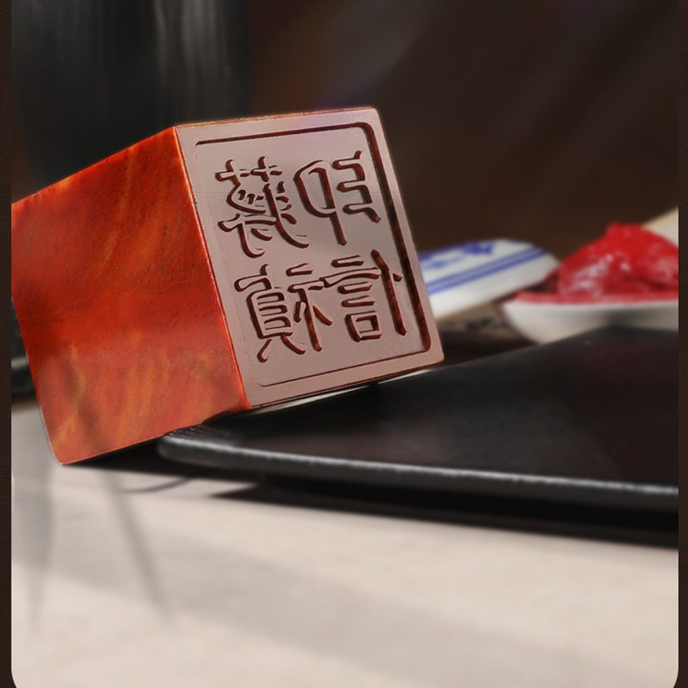 

Chinese Name Seal, Chinese custom Seal Carving, Chinese Seal With Your Name set Wood Gift box for Painting Calligraphy