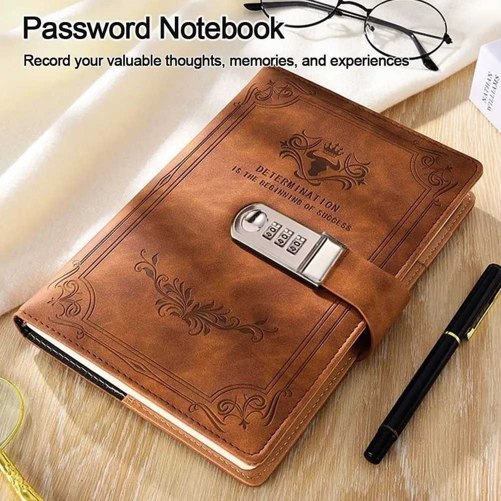 

Parma Buku Jurnal Leather Determination A5 200 Halaman Grid with Lock TDD3 Quality