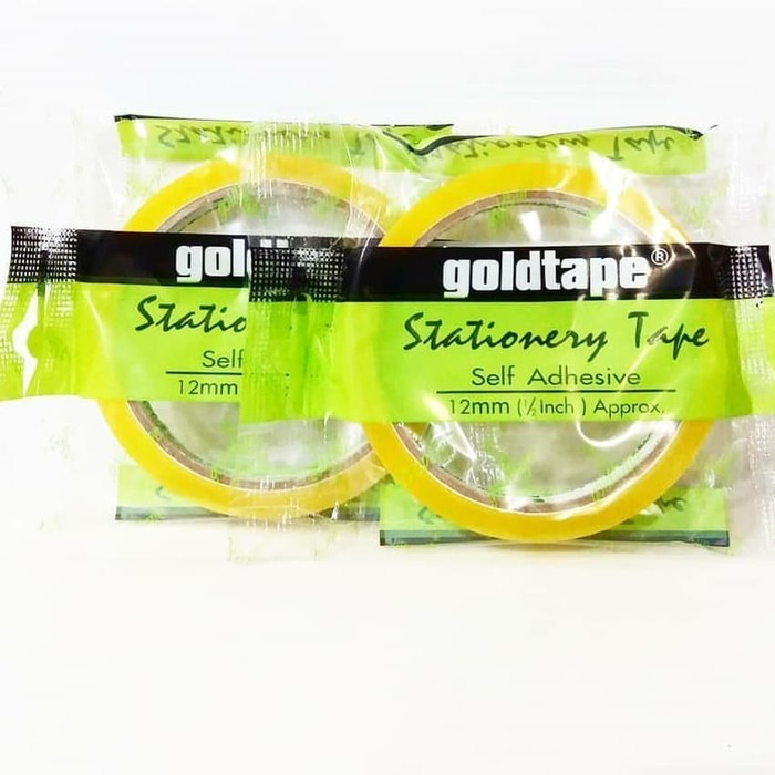 

ISOLASI GOLD TAPE 1/2INCH×72Y