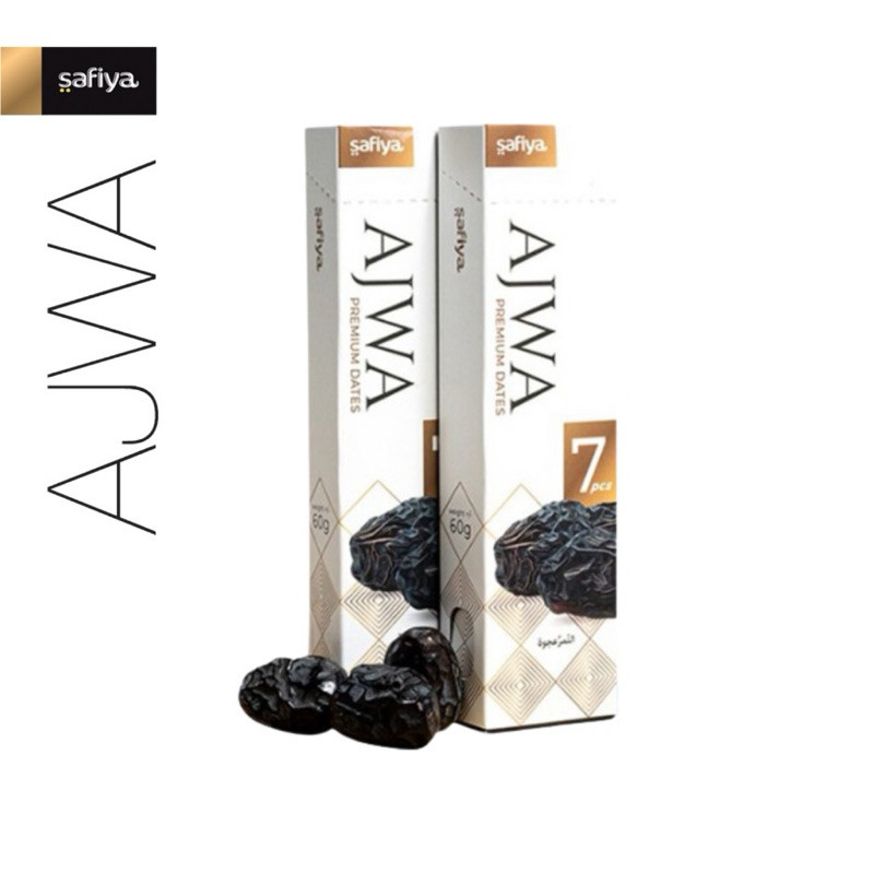 

HIRO - Kurma Ajwa Safiya Premium Kemasan Terbaru 7 Butir Ajwa