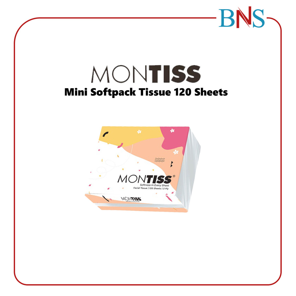 Montiss Mini Softpack Tissue 120 Sheets
