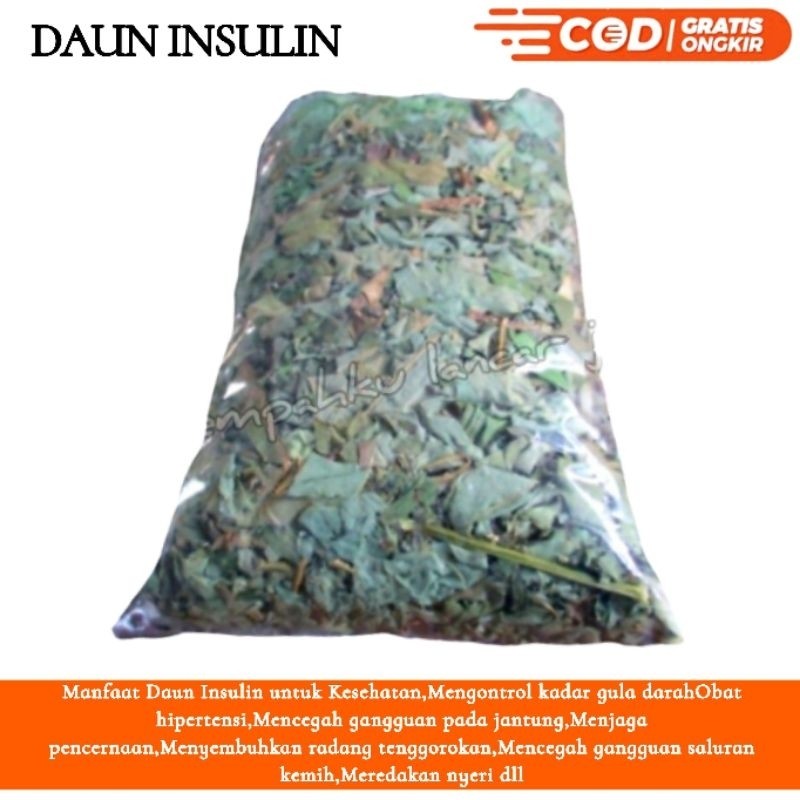 

PROMO COD Daun Insulin 1kg TERLARIS