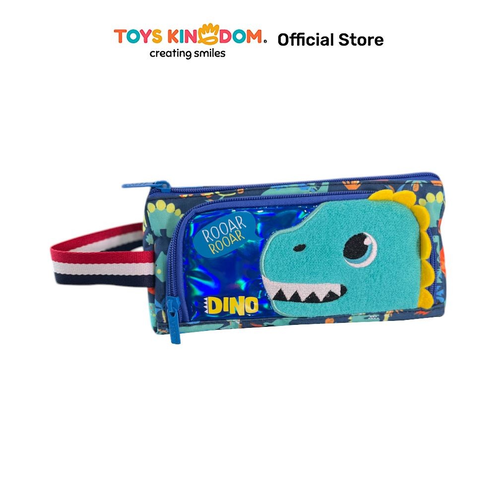 

NEW PRODUCT TOYS KINGDOM KIDDY STAR TEMPAT PENSIL ANAK DINO POUCH PENSIL PULPEN PENCIL CASE TEMPAT