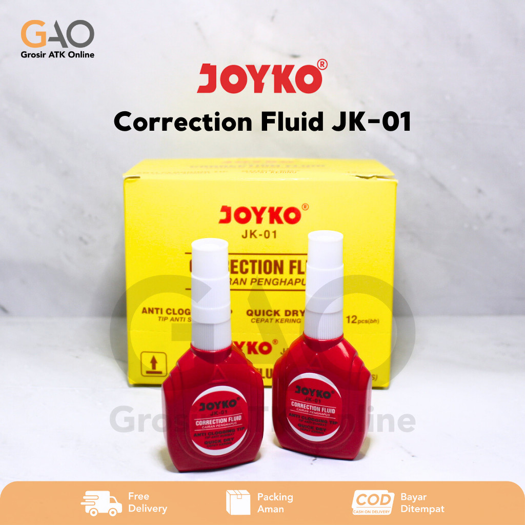 

Correction Fluid Joyko Tipe X Joyko JK-01
