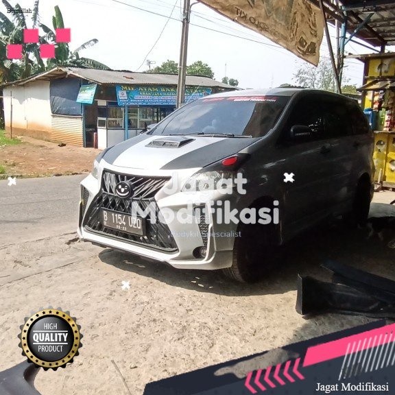 Paket Modif Bodykit ALL NEW AVANZA 2011-2014 W3 Bemper Body Kit Bumper Body Kit Premium