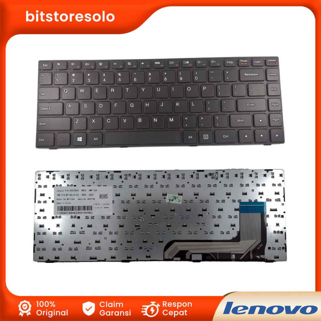 Keyboard laptop Lenovo IDEAPAD 100 100-14iby