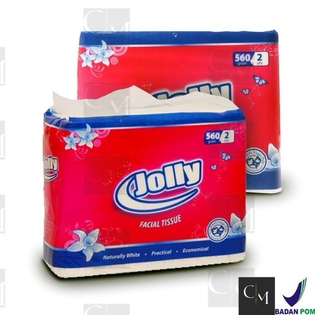 Tissu Facial/ Tissu kiloan Jolly 560 Gram