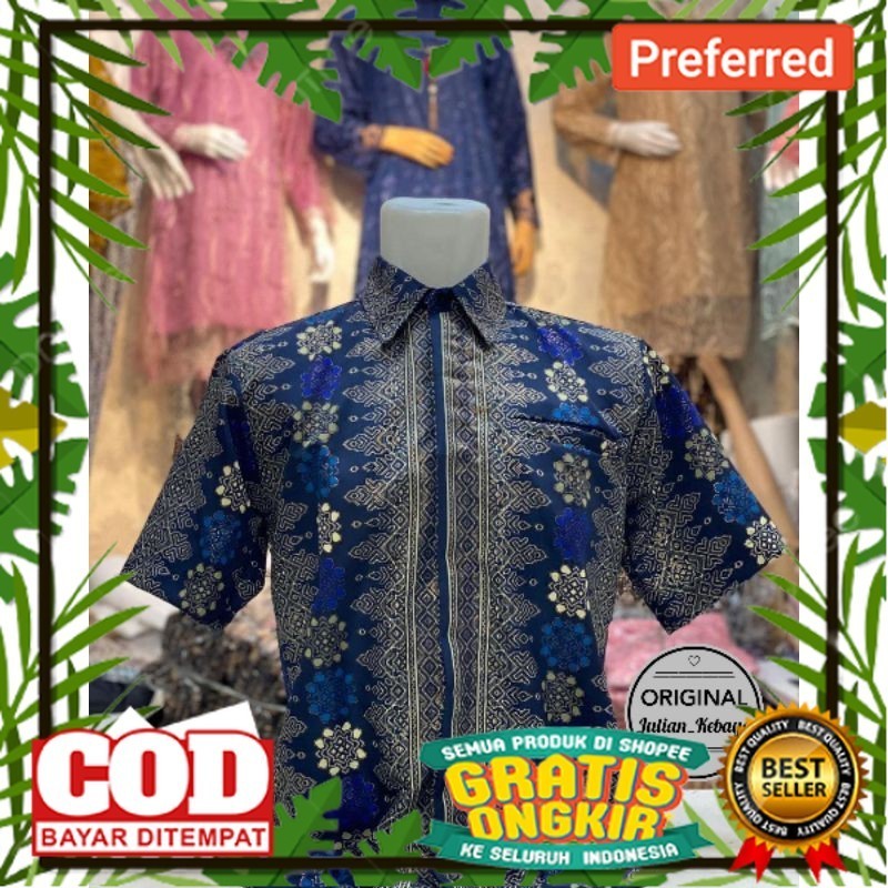 COUPLE / COUPLE KEBAYA / BAJU BATIK COUPLE / KEBAYA BROKAT TUNIK JUMBO MODERN / KEMEJA BATIK PRIA// 