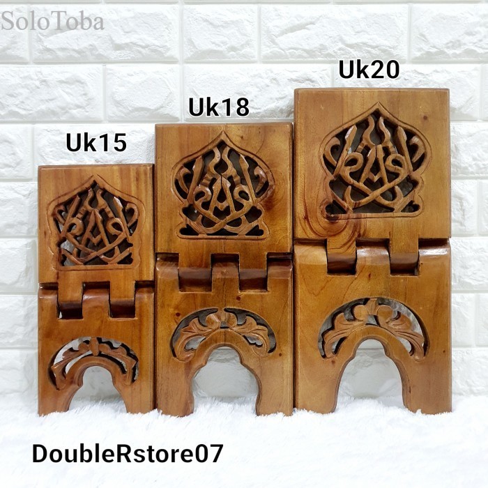 

Rekal Alquran Motif Iqro Masjid Ukuran 20 cm murah