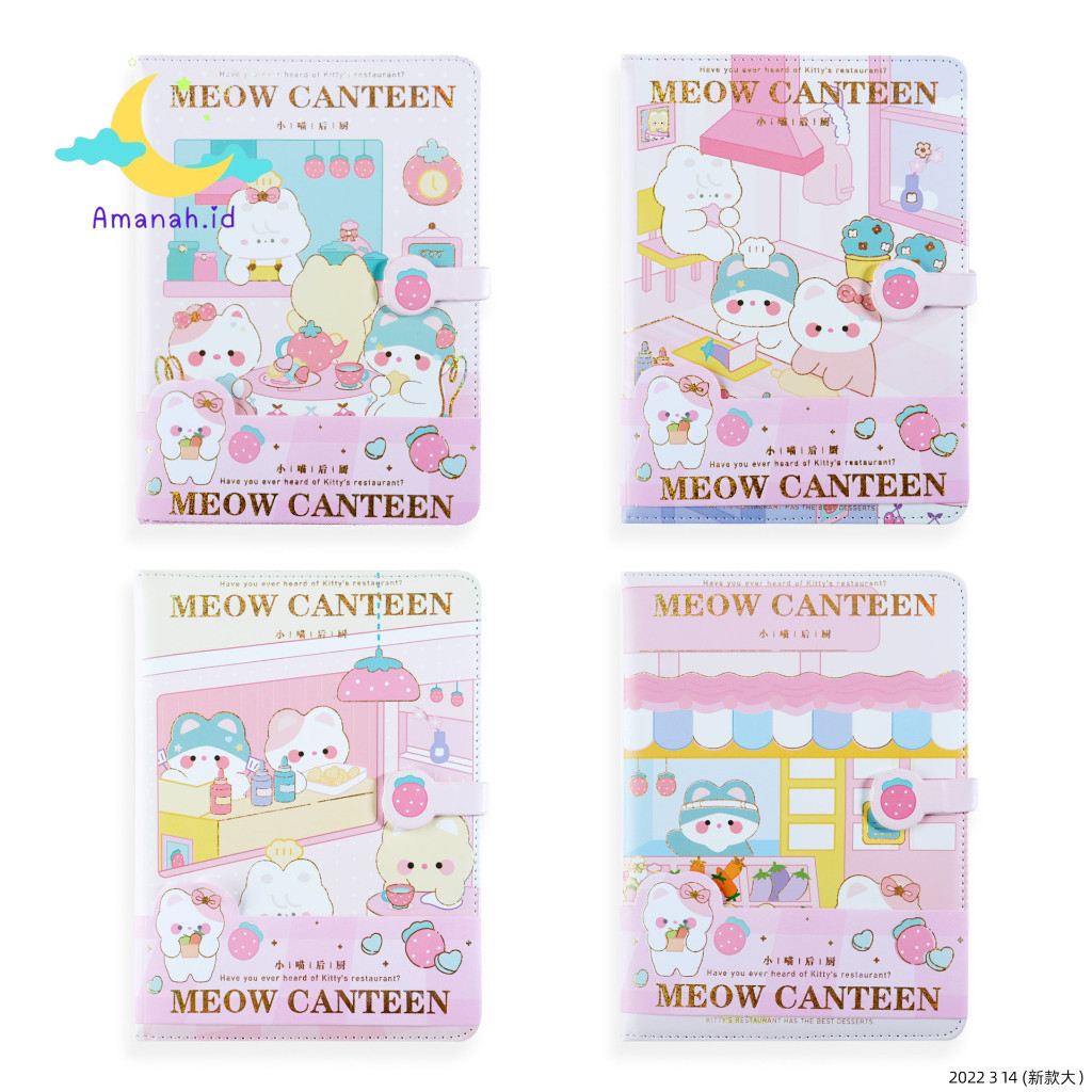 

AMANAH.ID - Diary Rabbit kingdom / Diary Motif Cute / Diary Motif Import /Diary Premium Agenda Lucu