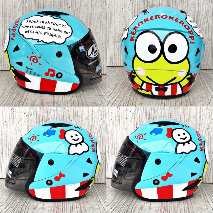 ✨READY✨ -Helm mds anak R3 Jr spiderman black doff - SPIDERMAN RED, S