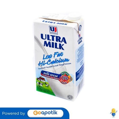 

Ultra Susu Uht Rendah Lemak Rasa Plain 1000 Ml Tetrapak