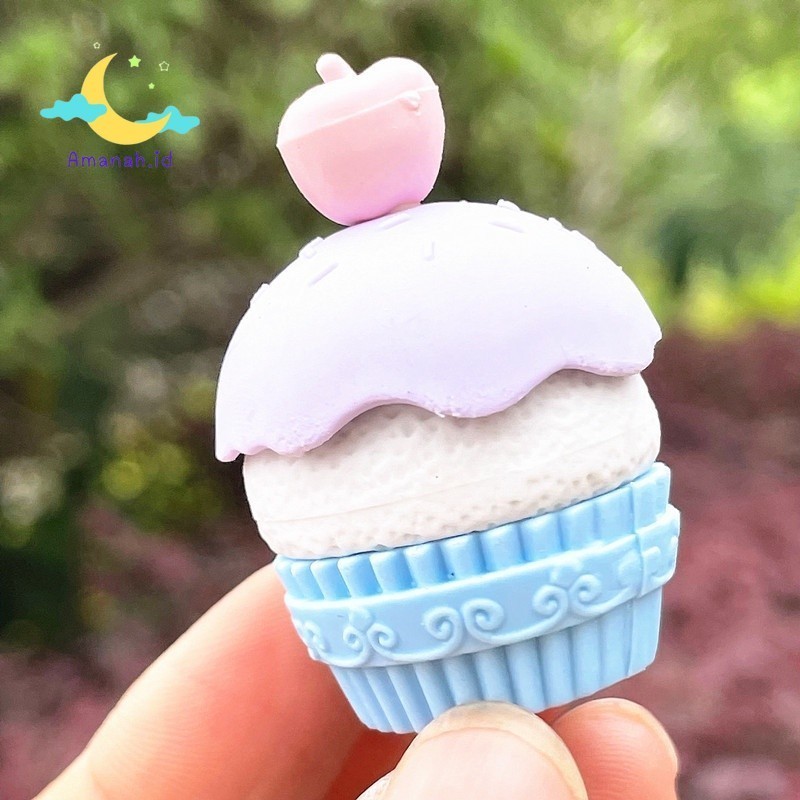 

Amanah.id - Penghapus Set Motif CUPCAKE SET Pink dan Ungu ( 6 Pcs / Set ) / Pencil Eraser