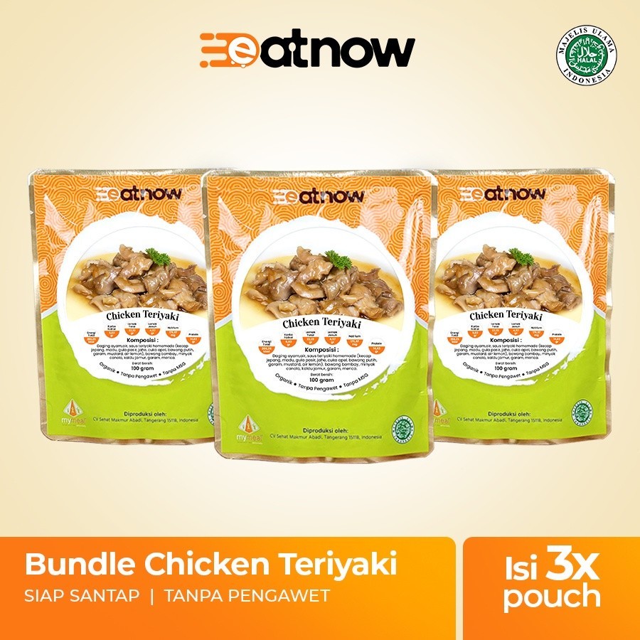 

EatNow Bundle Chicken Teriyaki - Makanan Instan - Makanan Siap Saji