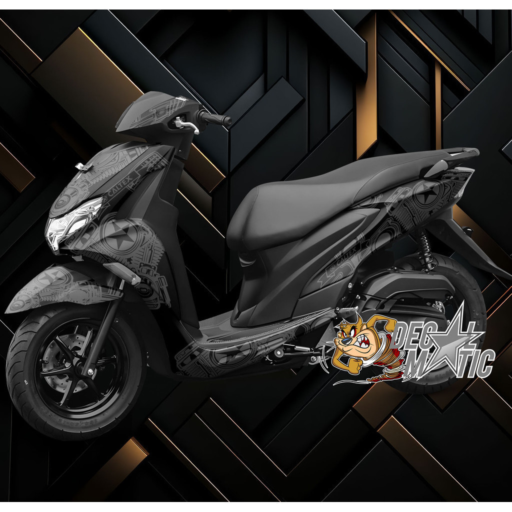 Decal Freego Full body Stiker Yamaha Freego 125 2018 2019 2020 2021 FREEGO 2023 2024 Grafis  Caltex