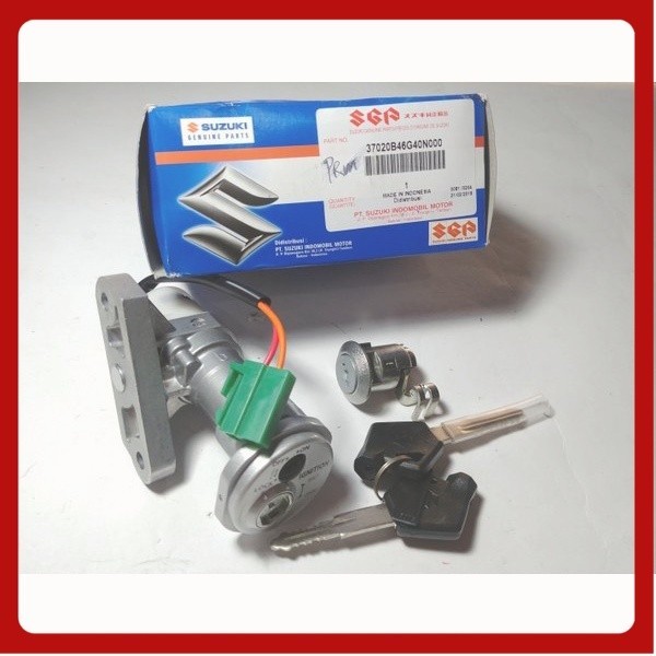 Kunci Kontak Skydrive Set Kunci Jok Original Suzuki ALXXO