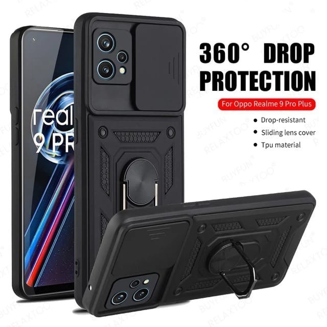 Casing Realme 8 8i 9i 9 Pro Plus 5G Case Armor Defence Series SARUNG HP