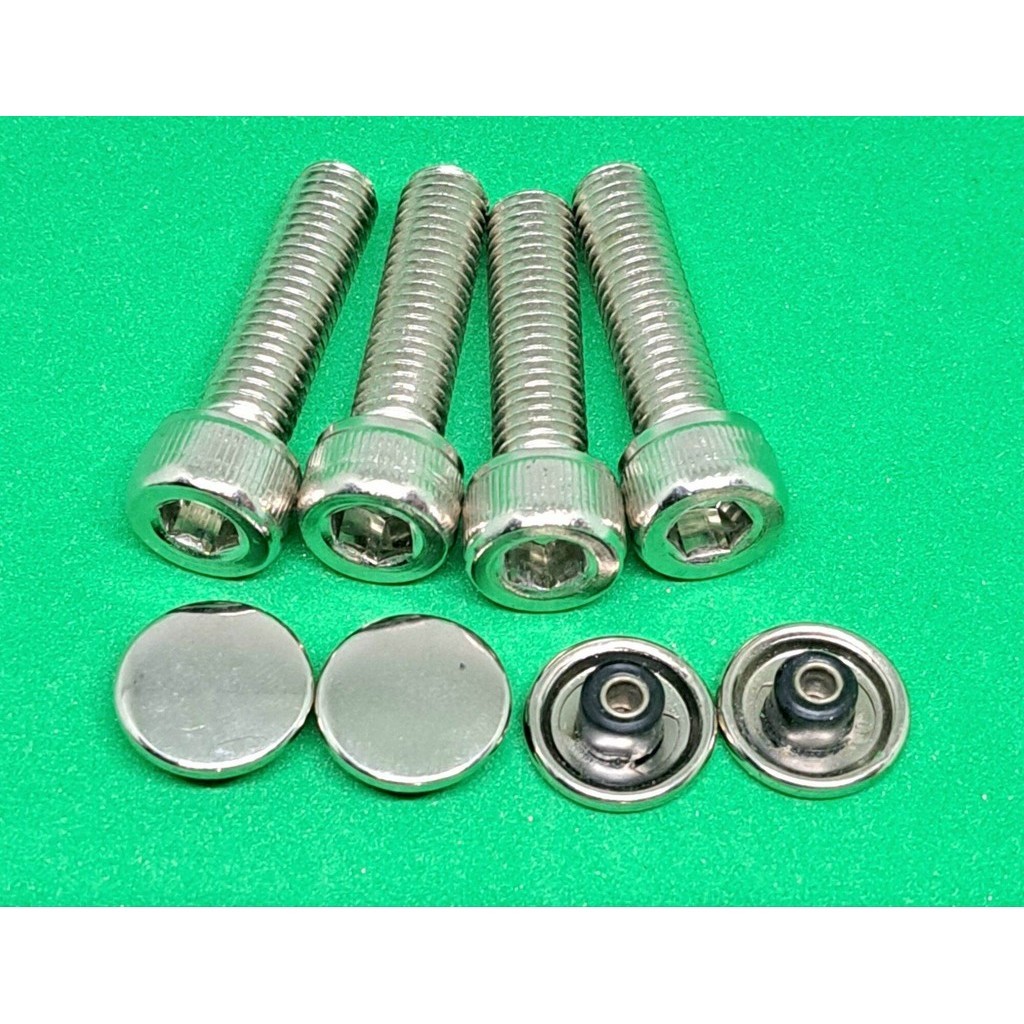 BAUT KLEM STANG RX KING RXS SCORPIO VIXION BYSSON L6 BAUT 12 LENGKAP TUTUP KLEM STANG CROM