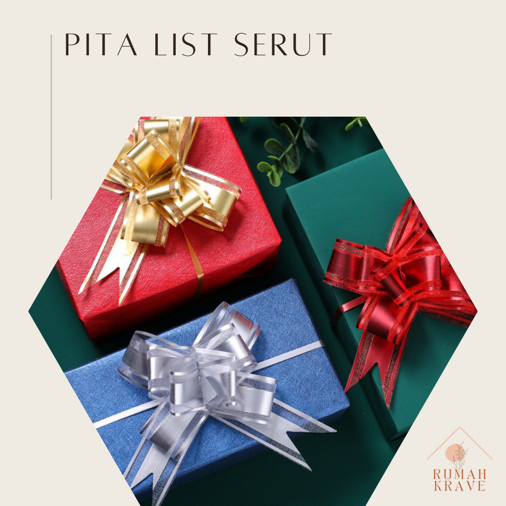 

RUMAH KRAVE - Pita List Serut Instan
