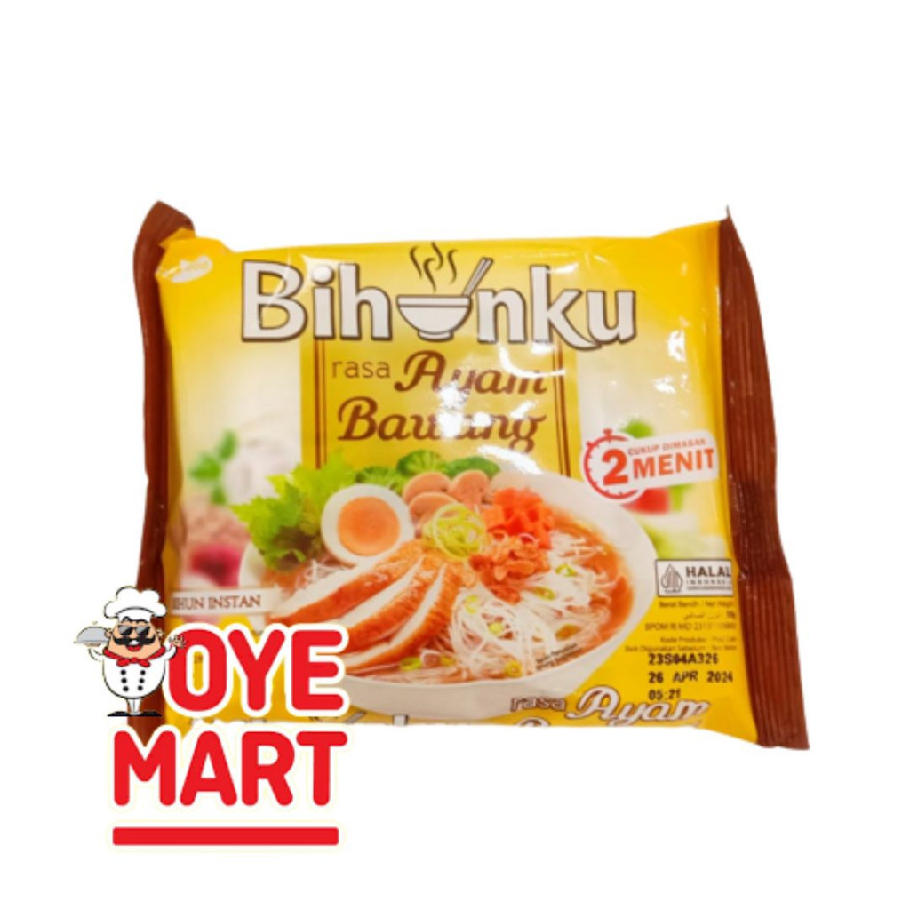 

BIHUNKU BIHUN INSTAN 55GR/MAKANAN INSTAN