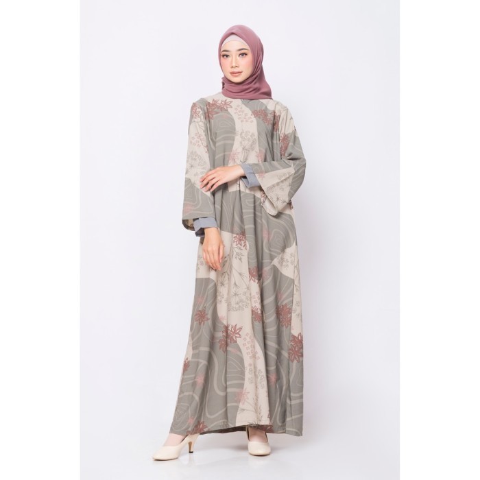 ZM Zaskia Mecca - Luny Cream Gamis - Jelita Indonesia - Edisi Maluku - S