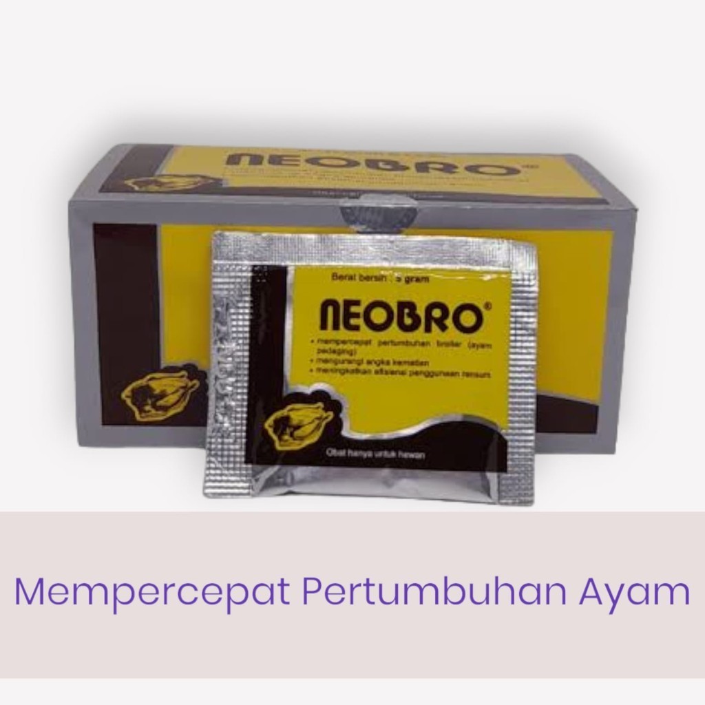 Vitamin & Obat Ayam NeoBro 5gr