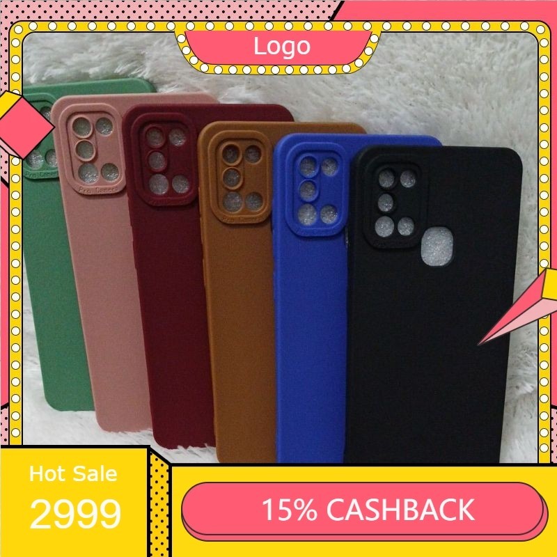 SoftCase Casing Samsung A21S Silikon Pro Camera Pelindung Belakang HP