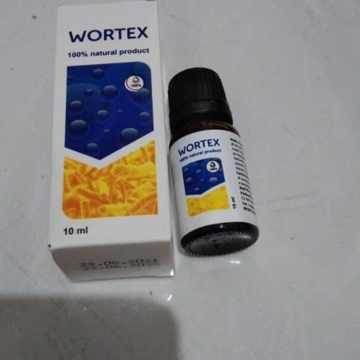 WORTEX Obat Wortex Asli Original 100% Atasi Parasit Dalam Tubuh