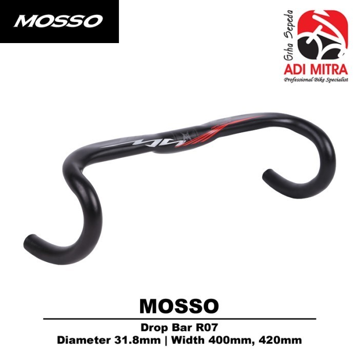 Mosso R07 Handlebar Road Stang Sepeda Balap Drop Bar