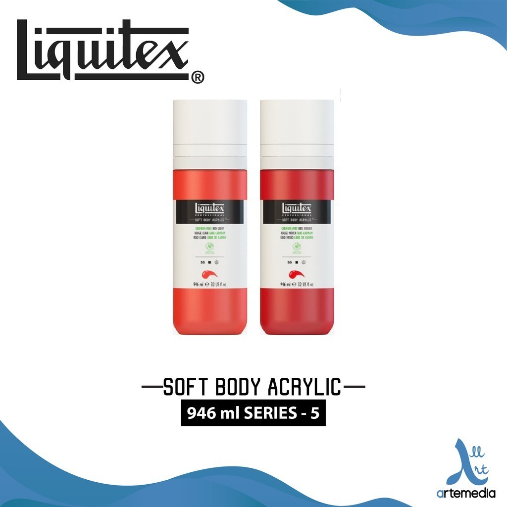 

Cat Akrilik Liquitex Soft Body 946ml Series 5 Acrylic Color Paint