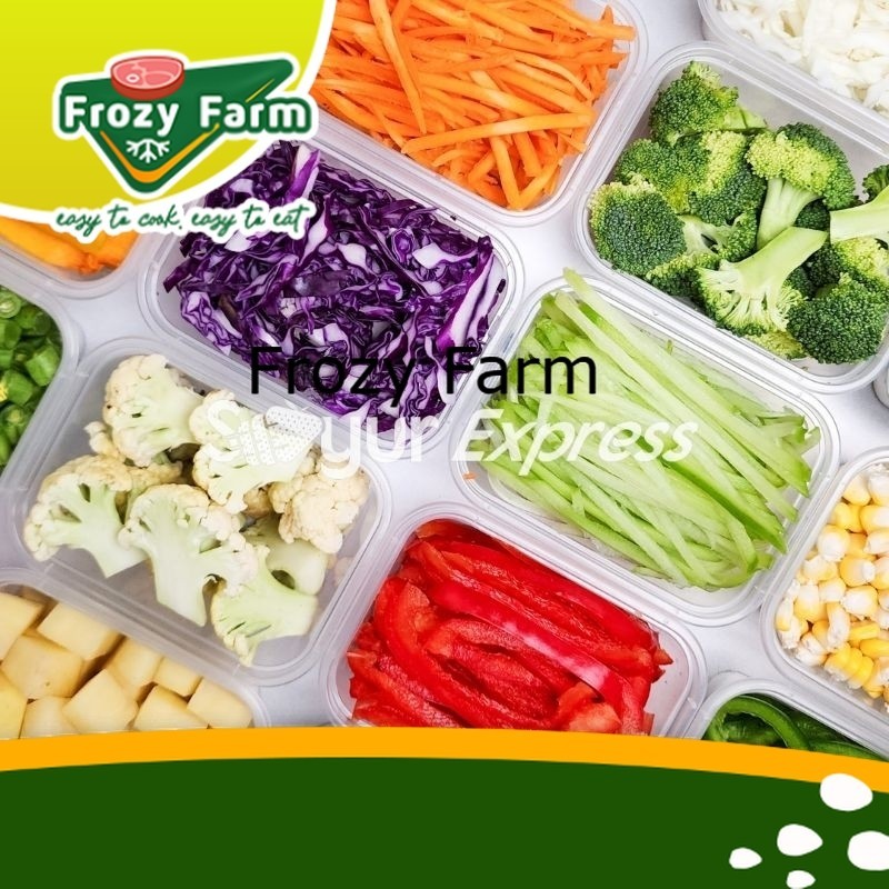 

KIRIM INSTAN Frozy Farm Sayur Potong Praktis 150 grm