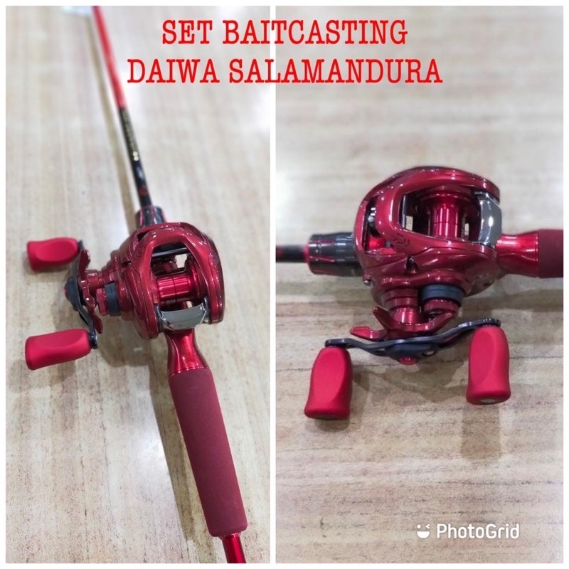 Set Pancing Baitcasting Daiwa Salamandura Series