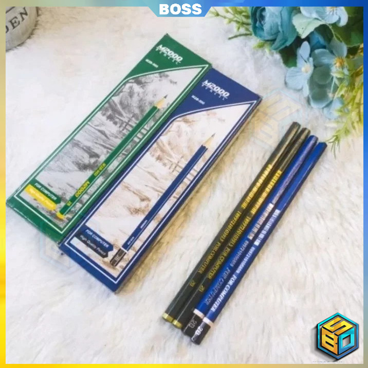 

BOSS MURAH COD Pensil 2B M2000 Computer Warna Isi 12pcs Murah