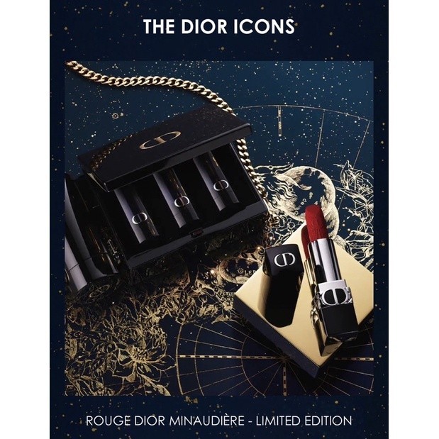 PROMO SPESIAL AWAL BULAN SAMPAI AKHIR BULAN Rouge Dior Minaudiere Limited Case Holiday include lipst