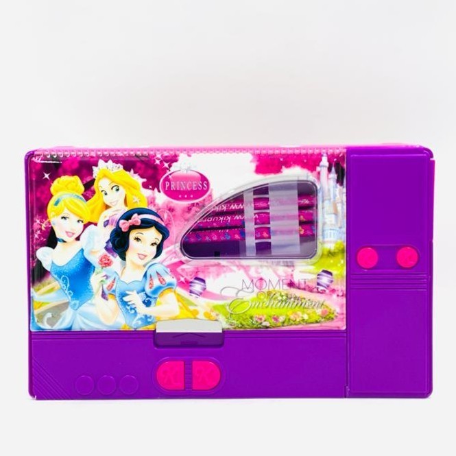 

Andma Kotak Tempat Pensil MAGNET Anak Perempuan Jumbo Princess Princes - KJ848 PRINCESS