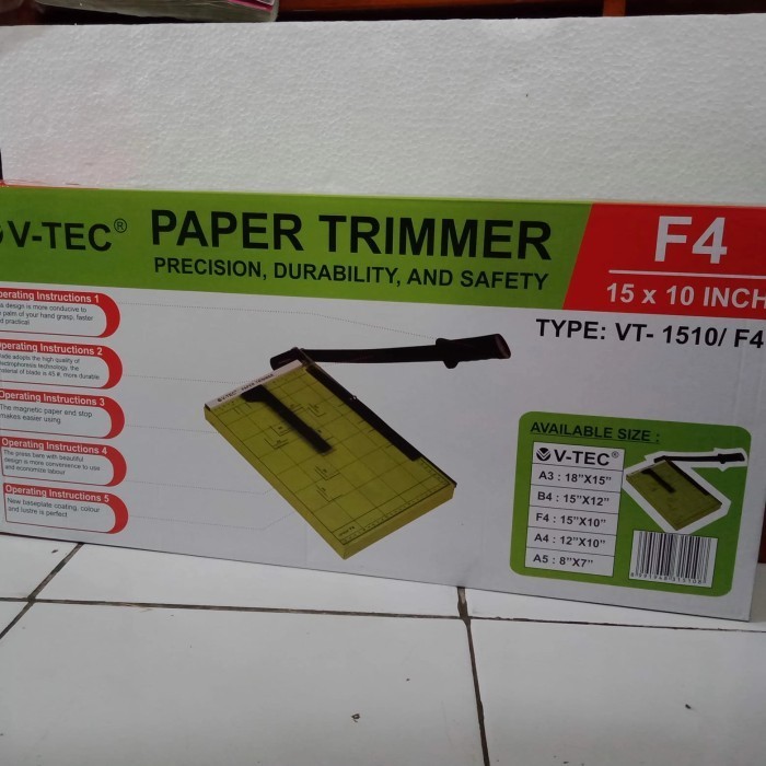

pemotong kertas f4 | paper trimmer f4 | paper cutter f4