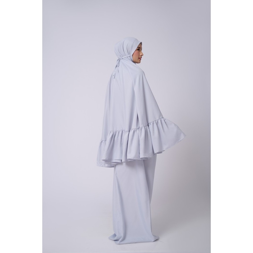 ZM Zaskia Mecca - Yeba Silver Mukena