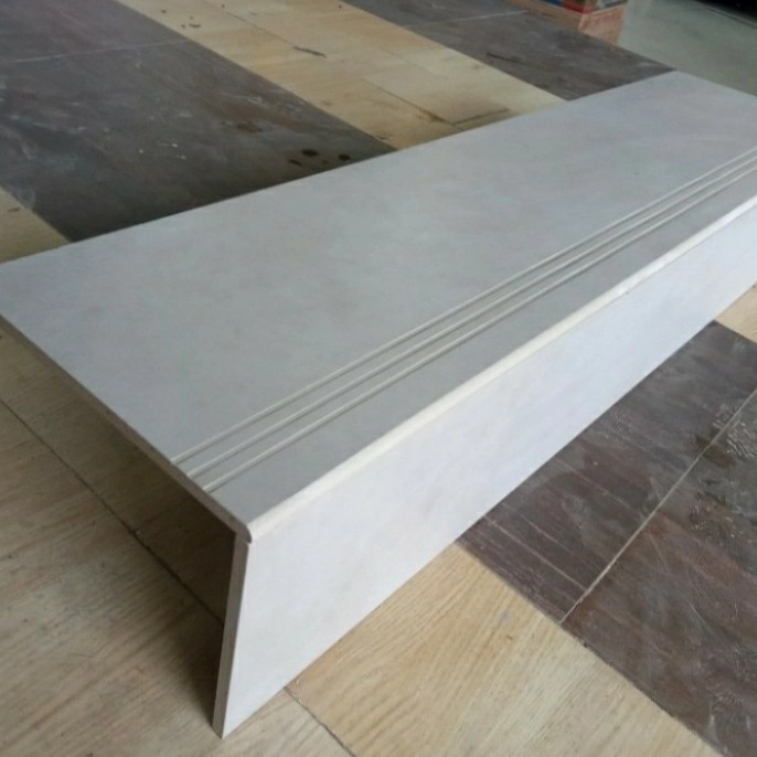 granit anak tangga 30x100 20x100 Bianco Cemento Matt/Dof oasis Kw1