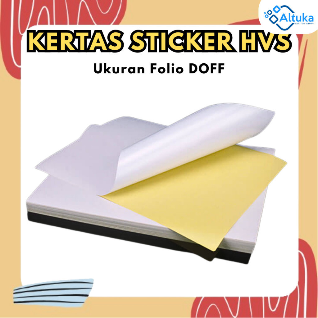 

(10 LBR) KERTAS HVS STIKER FOLIO CAMEL