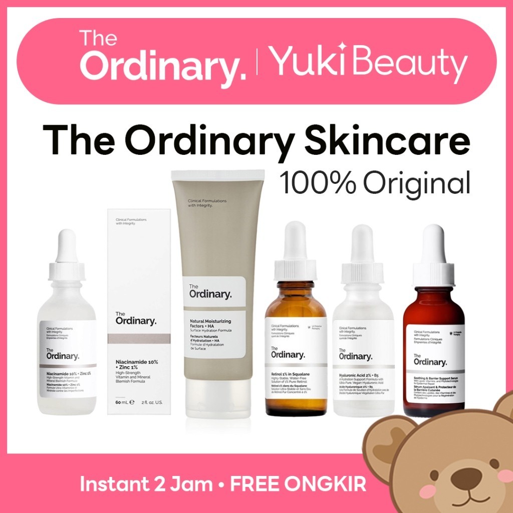 [Manado] The Ordinary Skincare Niacinamide Retinol Barrier Serum Moisturizer with Hyaluronic Acid 10