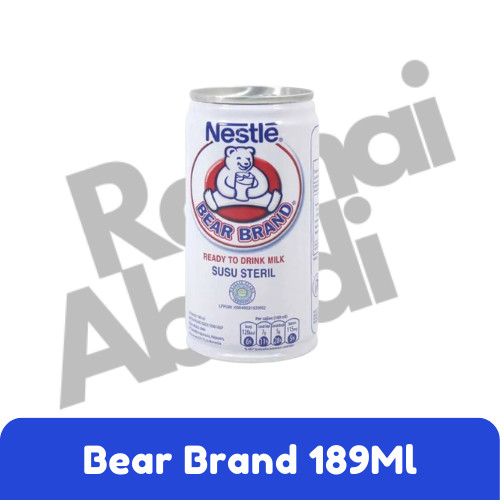 

BEAR BRAND SUSU KALENG STERIL 189ML | SUSU BERUANG
