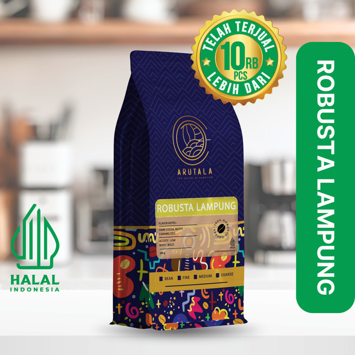 

[CoffeeNew] ARUTALA Kopi Lampung Robusta Coffee 200 gram - Biji