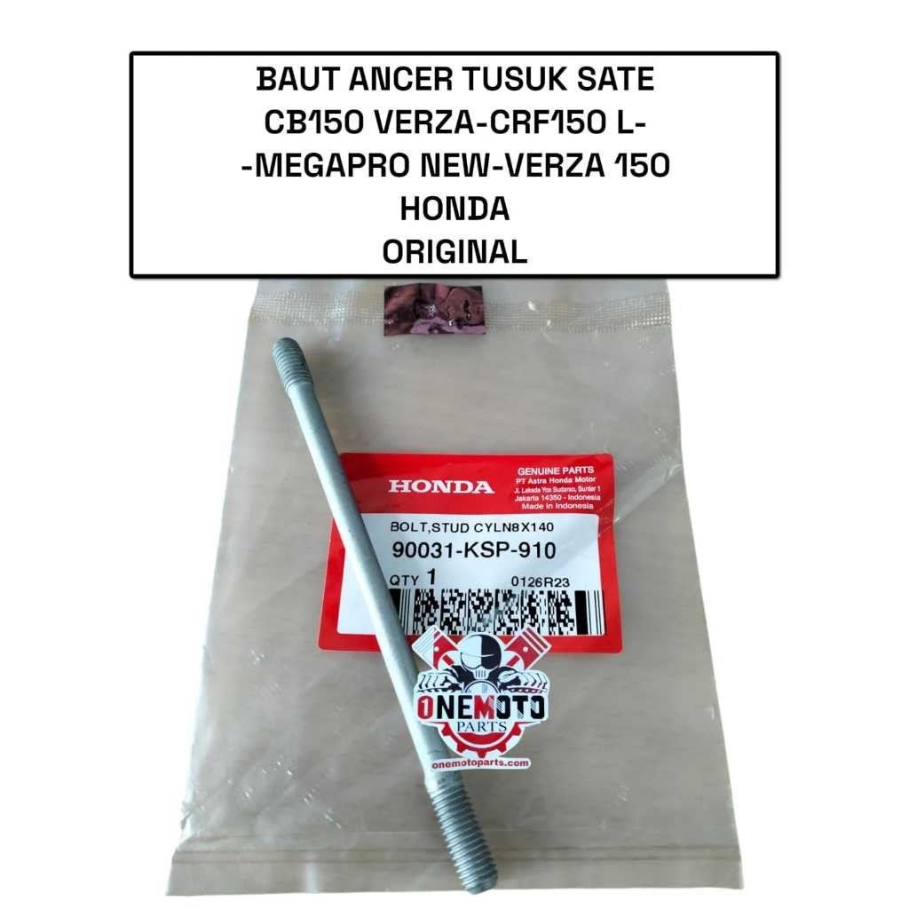 Orimoto - BAUT ANCER TUSUK SATE CB150 VERZA CRF150 L MEGAPRO NEW VERZA 150 HONDA 90031-KSP-910 ORIGI