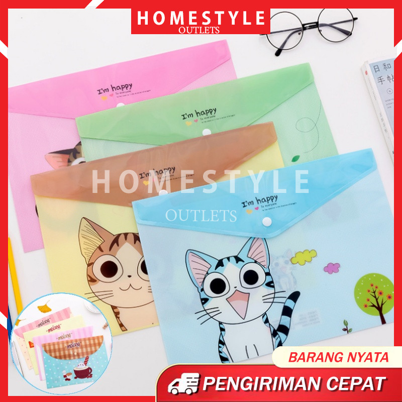 

Map A4 Plastik Kancing Karakter Motif Lucu / Anti Air Folder Dokumen / Kartun Lucu Map File Lucu Map Kancing A4 Kartun