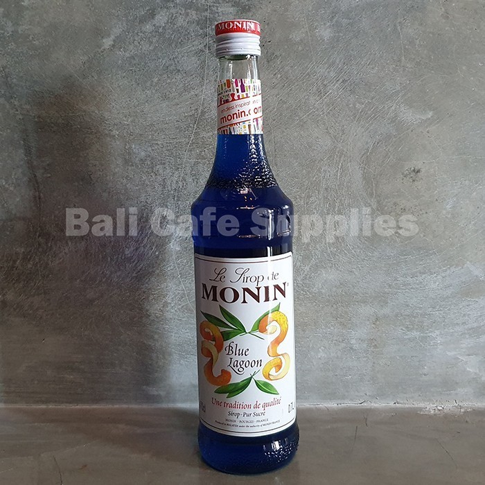 

MONIN BLUE LAGOON BLUE CURACAO SYRUP - SIRUP 700ML UNTUK COCKTAIL