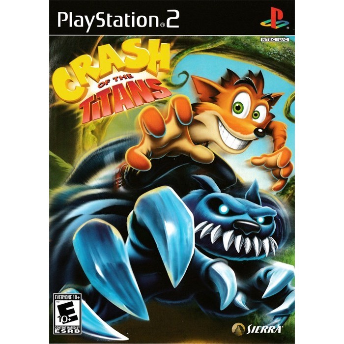 Kaset Playstation 2 - Crash of the Titans