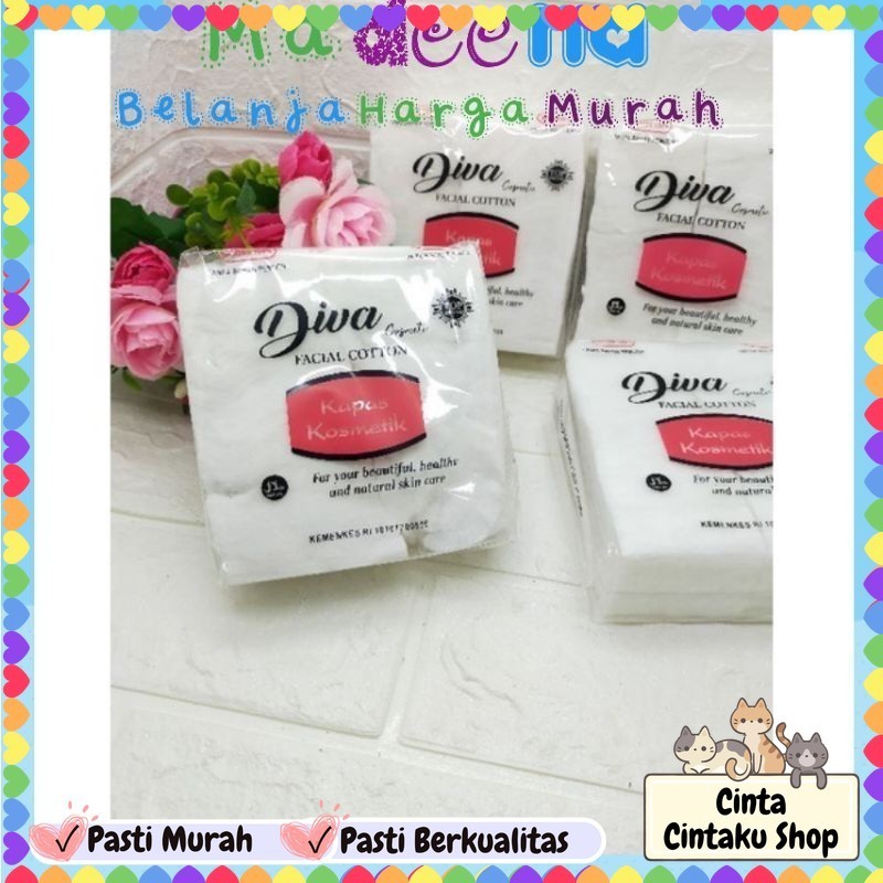 Kapas Wajah Skincare Merek Diva Murah
