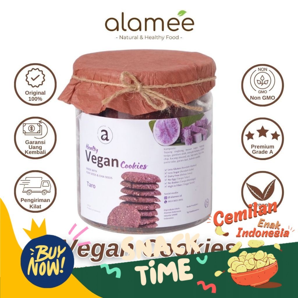 

Special Diskon Choco Chips Cookies Healthy Cookie Kue Kering Cemilan Diet Sehat Vegan Snack Sehat Less Gluten