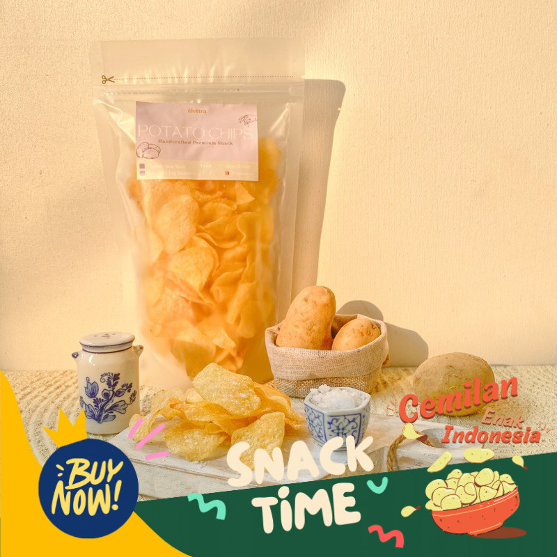 

Special Diskon Keripik Kentang Potato Chips Snack Sehat Gluten Free